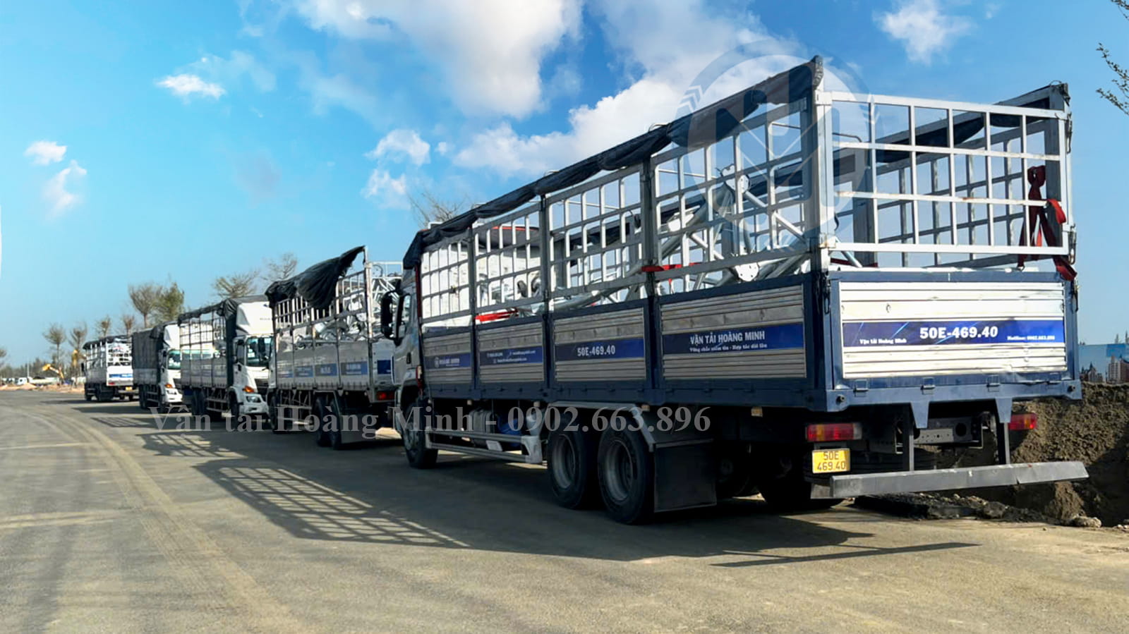 Vận chuyển thiết bị công trình từ TP.HCM đi Cam Ranh