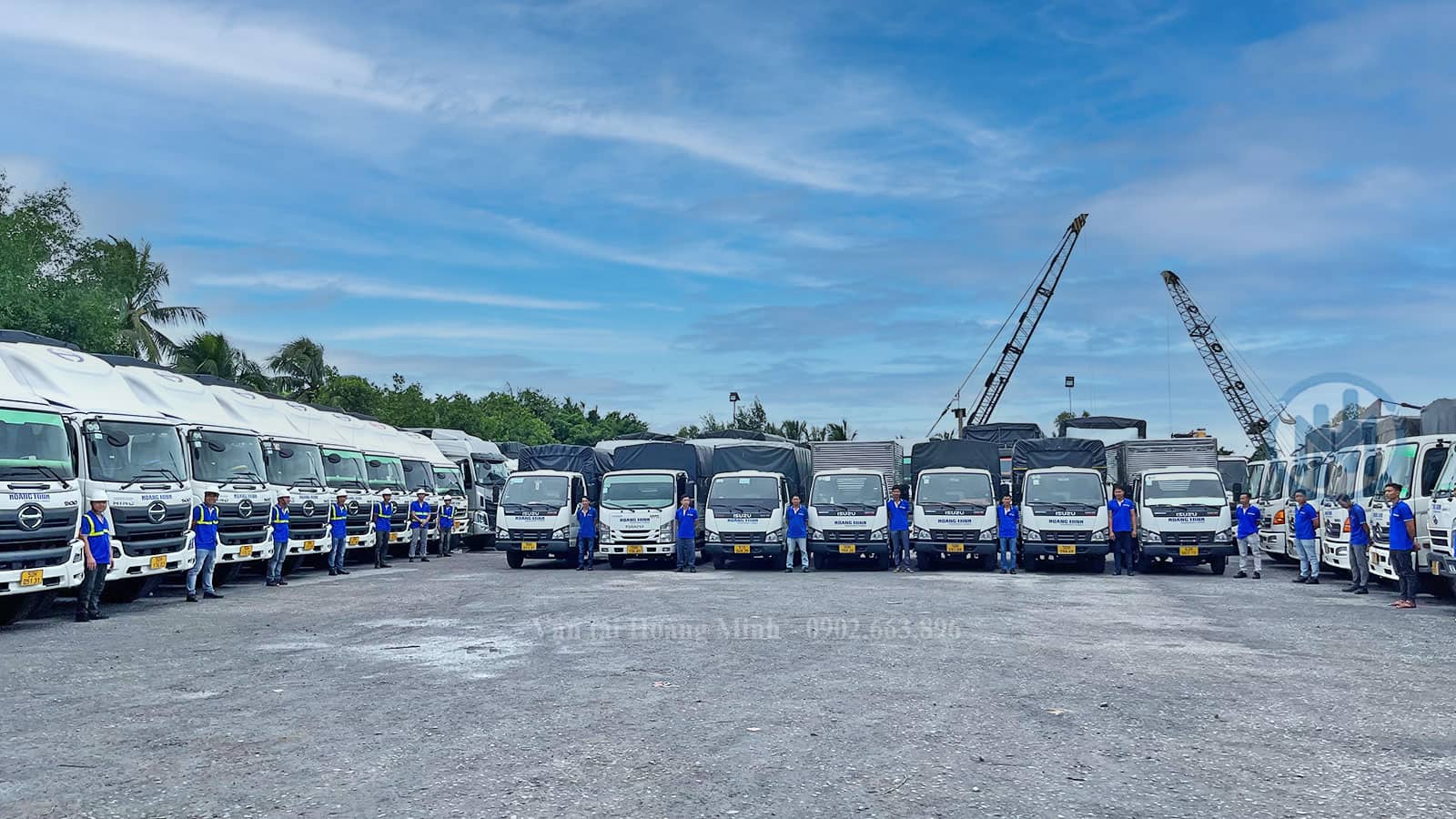 Đội xe gửi hàng mỗi ngày từ An Giang đi Lâm Đồng
