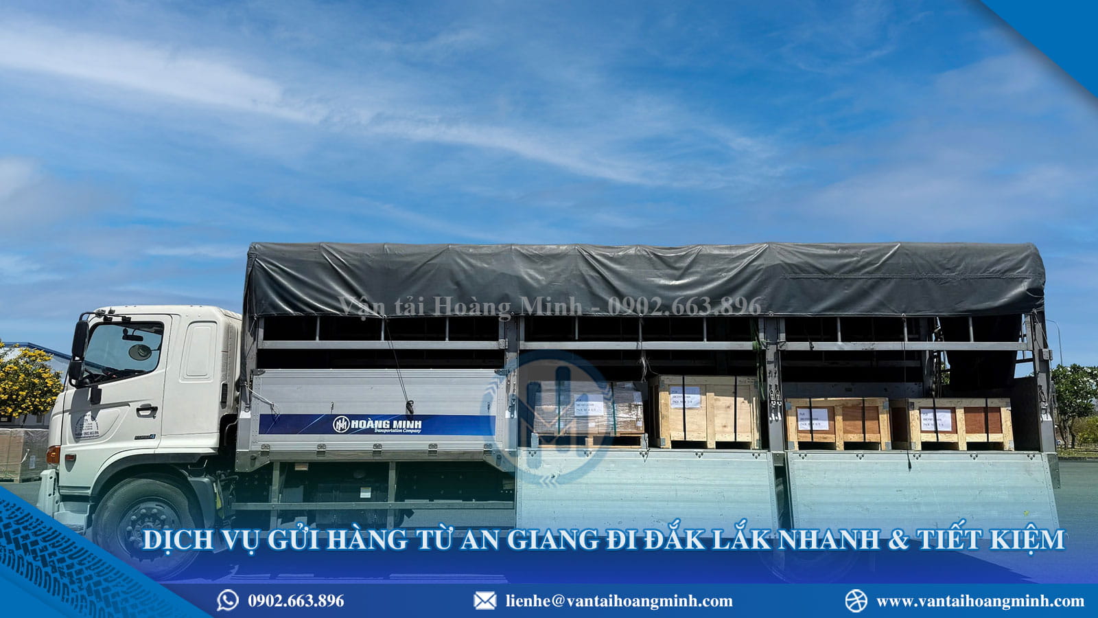 Gửi hàng từ An Giang đi Đắk Lắk nhanh chóng với lịch xe chạy liên tục mỗi ngày