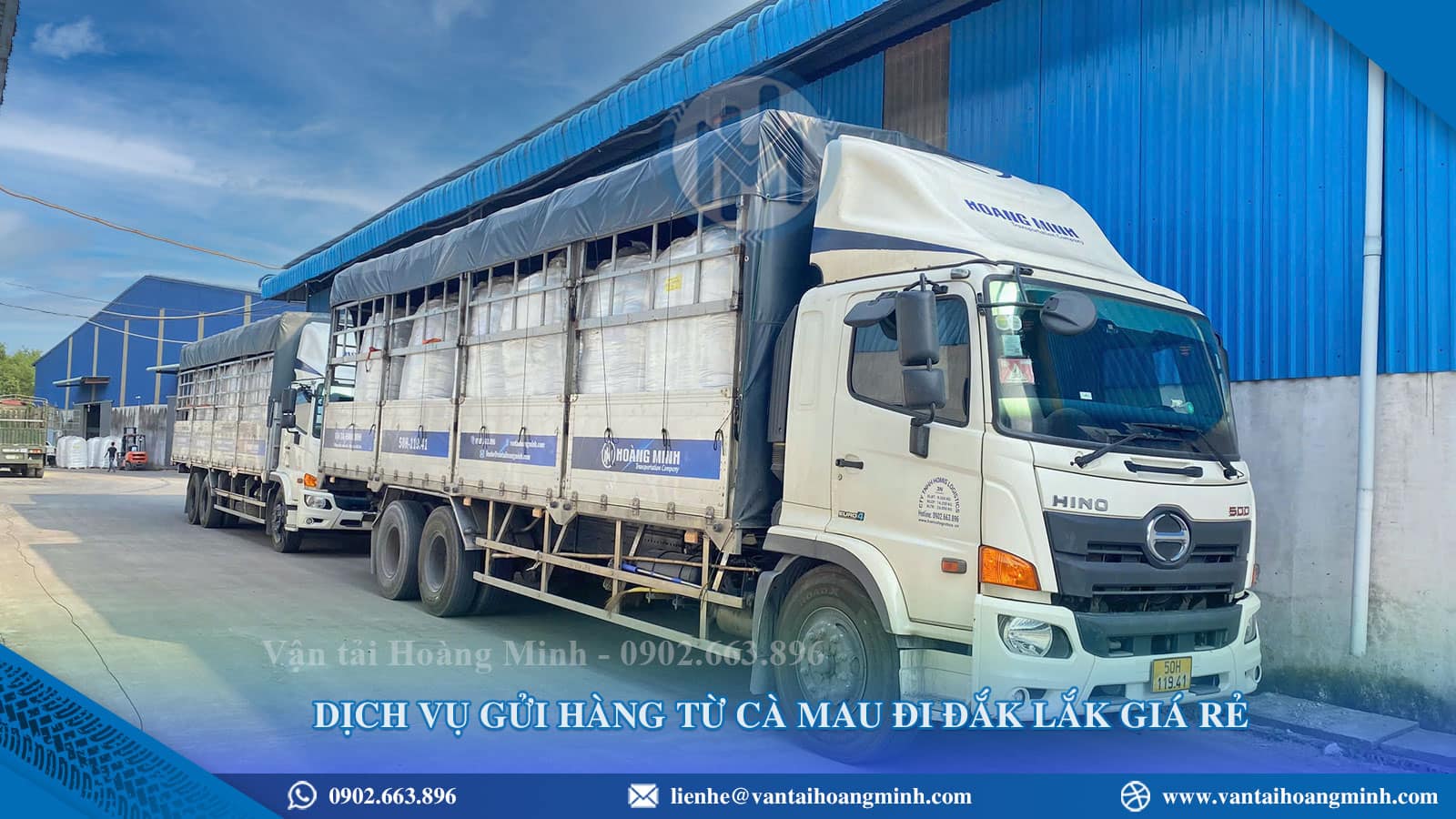 Gửi hàng từ Cà Mau đi Đắk Lắk nhận hàng lẻ, hàng ghép giá rẻ mỗi ngày