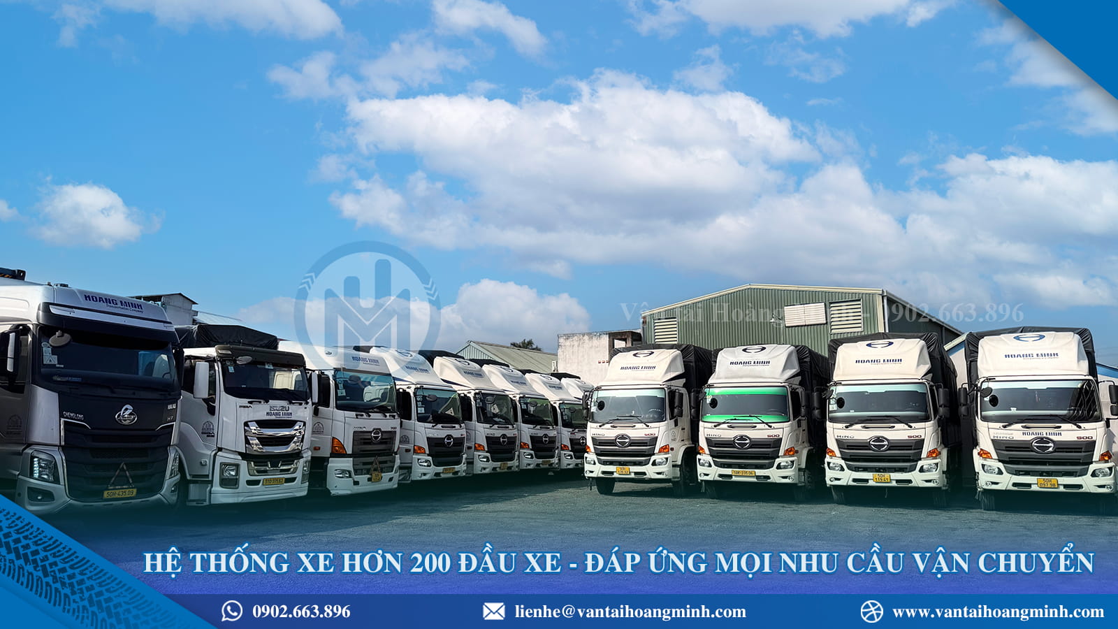 Đơn vị gửi hàng với hệ thống xe đa dạng đáp ứng mọi nhu cầu