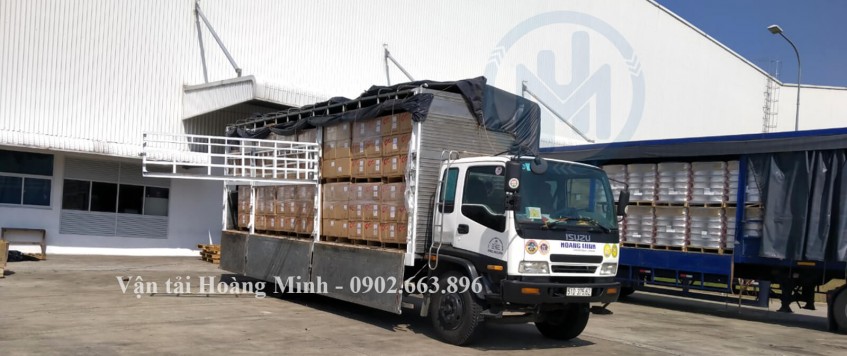 Cho thuê xe tải chở hàng KCN Tam Phước