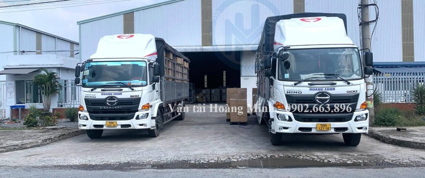 Xe tải chở hàng KCN Nam Tân Uyên vận chuyển hàng uy tín